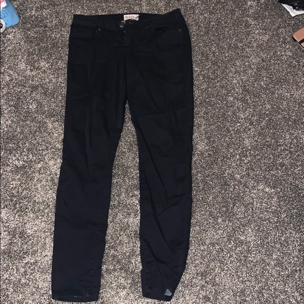 Black jeggings